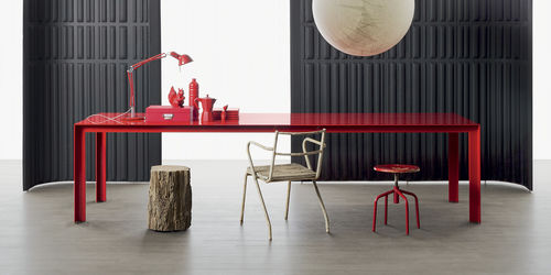 Scrivania contemporanea - ADD - Citterio - in laminato / su misura / contract