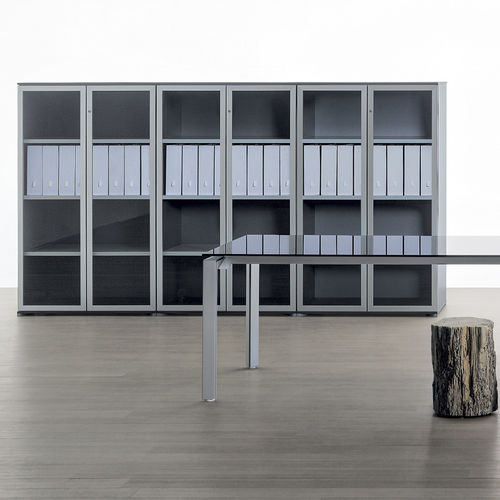 Armadio classificatore basso - MODULAR BOX - Citterio - in legno / con cassetti / contemporaneo