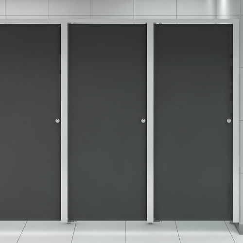 Cabina per bagni pubblici in HPL - OASIS  - Thrislington Cubicles - in vetro / in legno / in alluminio