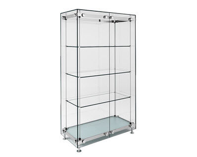 Vetrina contemporanea - SSG003.1000 - Shopkit - in vetro / contract