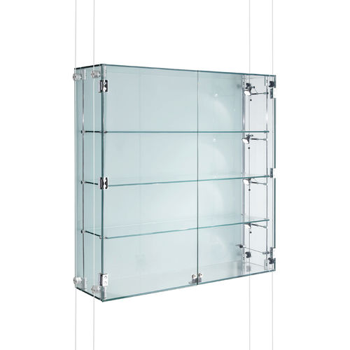 Vetrina contemporanea - CMC001 - Shopkit - da parete / in vetro / in alluminio