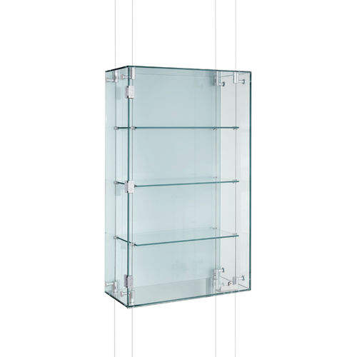 Vetrina contemporanea - CMC002 - Shopkit - da parete / in vetro / in alluminio