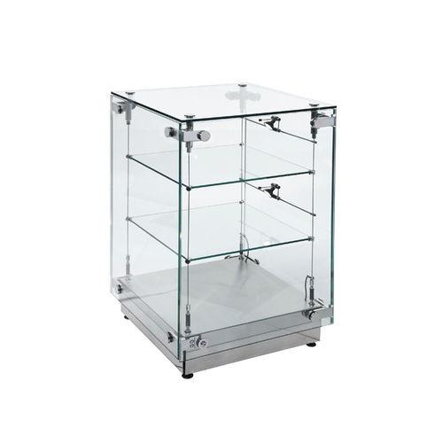 Vetrina contemporanea - SSG001 – (LOW) - Shopkit - in vetro / bassa / contract