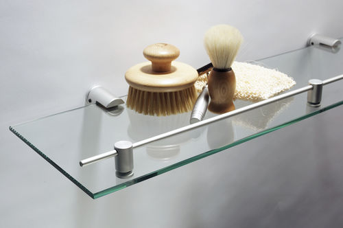 Mensola - Shopkit - contemporaneo / in vetro / contract