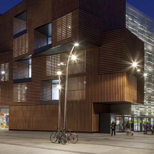 Lampione urbano - FUL - Escofet - contemporaneo / in acciaio galvanizzato / in acciaio COR-TEN®