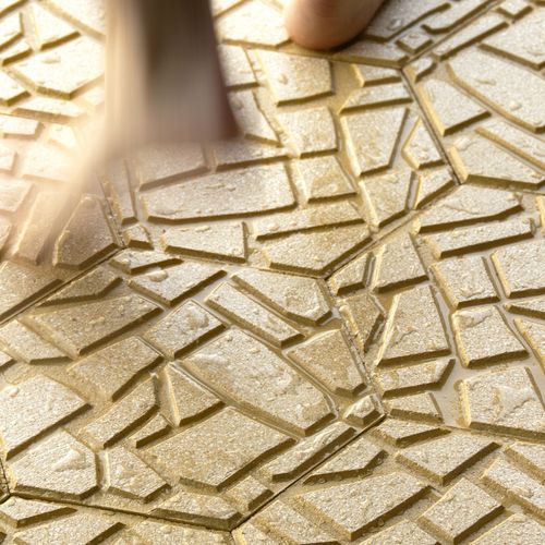 Pavé in calcestruzzo - TERRAZZO - Escofet - da esterno / testurizzato / a rilievo