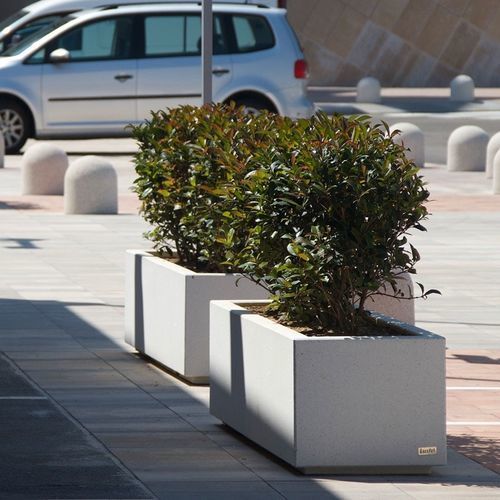 Fioriera in calcestruzzo - BOX - Escofet - rettangolare / quadrata / modulabile