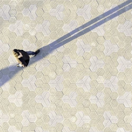 Pavé in calcestruzzo - TRÉBOL - Escofet - da esterno / opaco / a rilievo