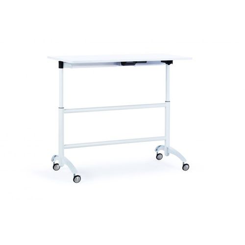 Tavolo per corsi di formazione contemporaneo - SKY - Versteel - in laminato / rettangolare / con rotelle