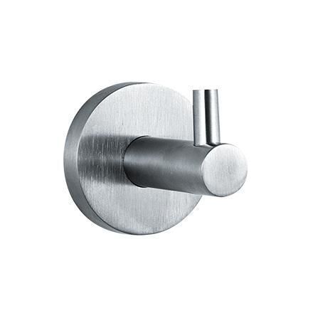 Appendiabiti da parete design minimalista - 7308 - American Specialties, Inc. - in acciaio inossidabile satinato / in acciaio inossidabile / singolo
