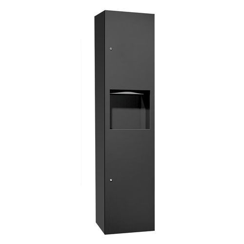 Distributore di salviette non incassato - SIMPLICITY™  - American Specialties, Inc. - in acciaio con rivestimento a polvere / in acciaio inox 304 / con cestino