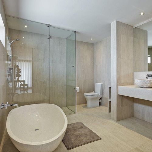 Piastrella in pietra naturale - MOCA CREME - LUSOROCHAS NATURAL STONE - opaca / da interno / da esterno