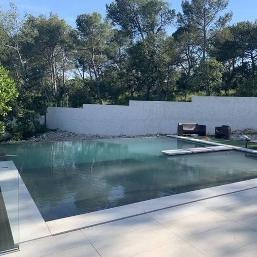 Bordo di piscina in pietra naturale - Moleanos Gascogne Bege - LUSOROCHAS NATURAL STONE - antiscivolo / d'angolo