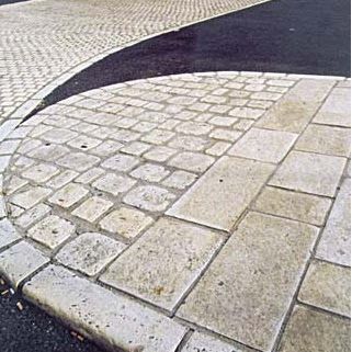 Pavé in pietra ricostituita - G458 - Girpav - carrabile / per spazio pubblico / in materiale riciclato