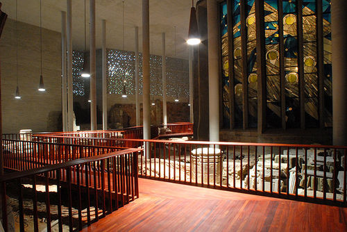Passerella in legno - KOLUMBA - HESS TIMBER - da interno