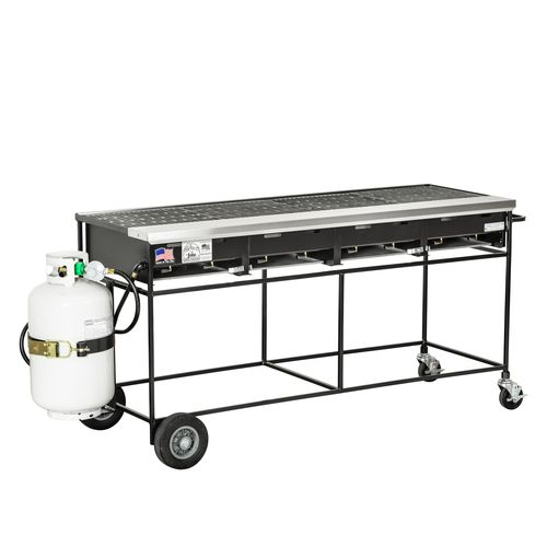 Grill a gas - A4CC-LPCI - Big John Grills & Rotisseries - da bancone / a pavimento / professionale