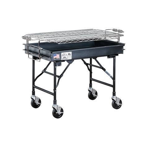 Grill a carbonella - M-13FB - Big John Grills & Rotisseries - a pavimento / professionale