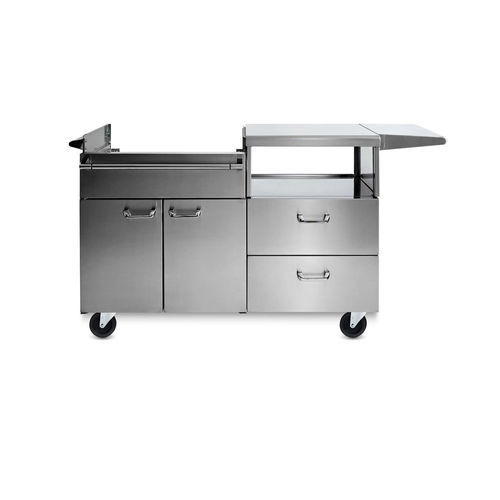 Cucina contemporanea - LMKC54 - LYNX - in acciaio inossidabile / compatta / grigia