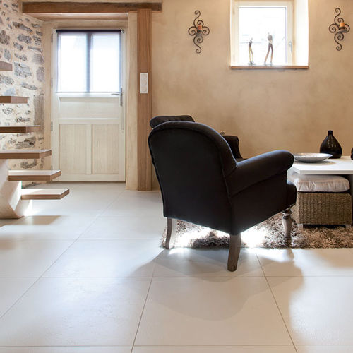 Piastrella in gres porcellanato - METEOR - Casalgrande Padana - levigata / da interno / da esterno