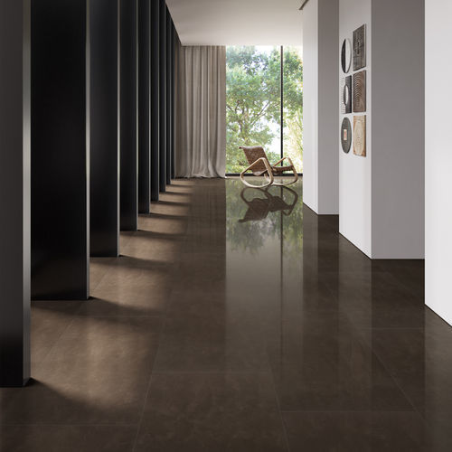 Piastrella in gres porcellanato - TIMELESS CHARCOAL - Casalgrande Padana - opaca / levigata / finitura naturale