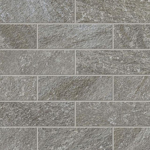 Paramento decorativo - PETRA BRICK ANTRACITE - Casalgrande Padana - in gres porcellanato / da interno / contemporaneo