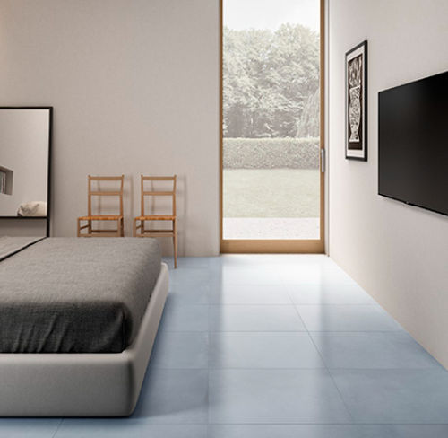 Piastrella in gres porcellanato - R-EVOLUTION AZURE - Casalgrande Padana - levigata / da interno / da bagno