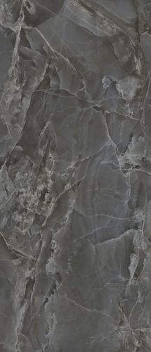 Piastrella in gres porcellanato - Alabastri Black - Casalgrande Padana - da interno / da pavimento / aspetto marmo