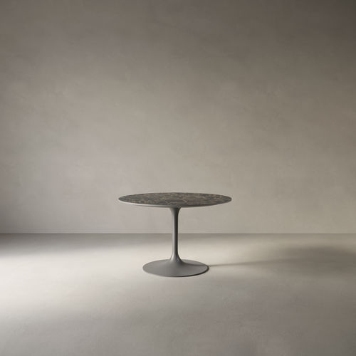 Tavolo design minimalista - Ellipse.120 - Casalgrande Padana - in gres porcellanato / rotondo / ovale