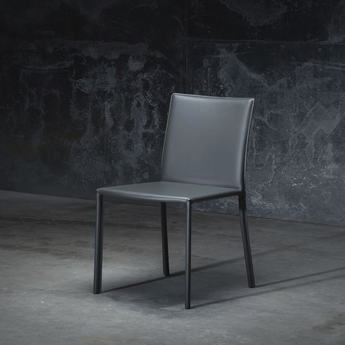 Sedia contemporanea - SUNRISE 236 - TRISS - da interno / in pelle / imbottita