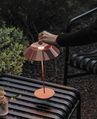 Lampada da tavolo - Mayfair Mini - VIBIA LIGHTING - in acciaio / in policarbonato / in PMMA