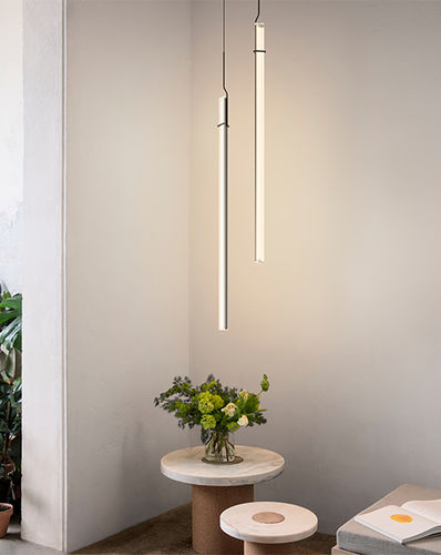 Lampada a sospensione - Halo Jewel - VIBIA LIGHTING - in alluminio / in policarbonato / in PMMA