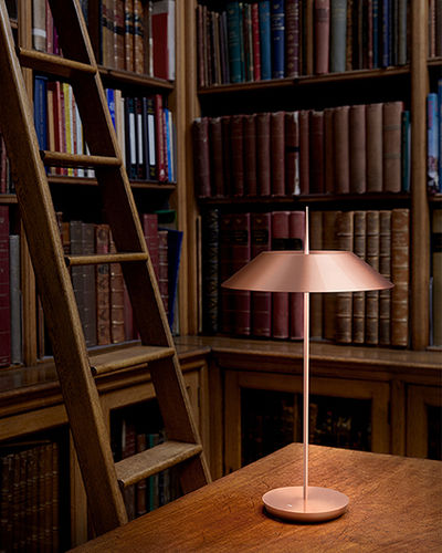 Lampada da tavolo - Mayfair - VIBIA LIGHTING - in acciaio / in policarbonato / in PMMA