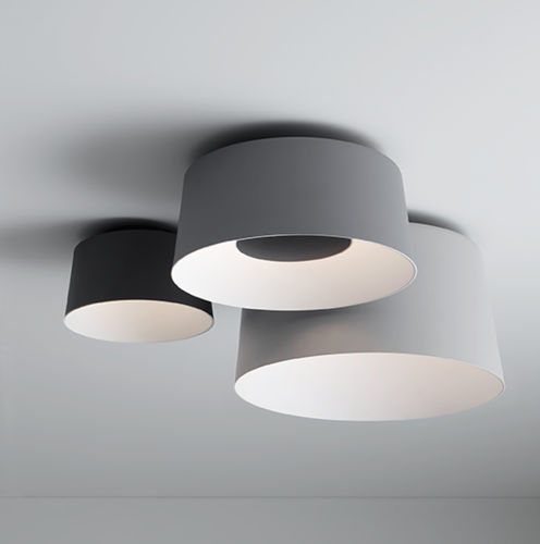 Plafoniera contemporanea - Tube - VIBIA LIGHTING - rotonda / in alluminio / LED
