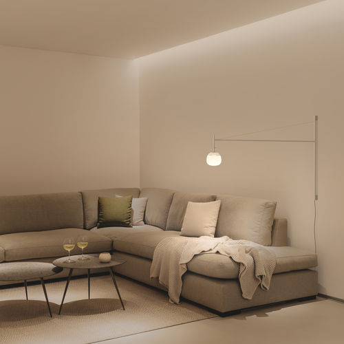 Applique in vetro soffiato - Tempo  - VIBIA LIGHTING - contemporanea / da interno / in alluminio