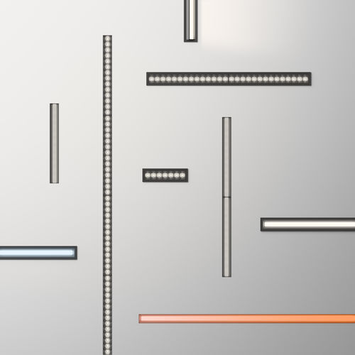 Luce da incasso a soffitto - Line  - VIBIA LIGHTING - LED / lineare / per uso residenziale