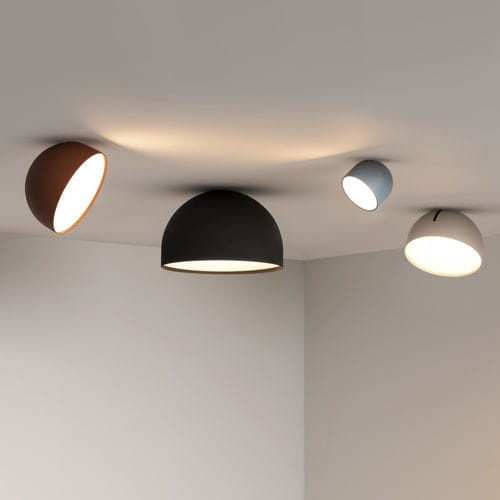 Plafoniera contemporanea - Plusminus Solo - VIBIA LIGHTING - circolare / in alluminio / in policarbonato