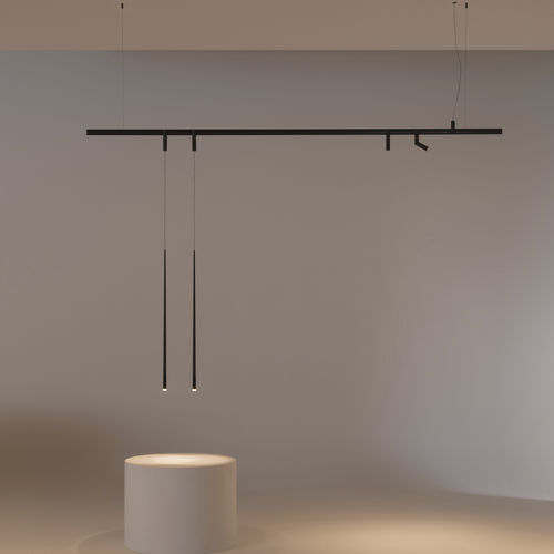 Lampada a sospensione - Bind  - VIBIA LIGHTING - in alluminio / in vetro soffiato / in PMMA