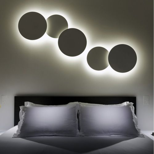 Applique contemporanea - Puck Art - VIBIA LIGHTING - da interno / in policarbonato / in ABS