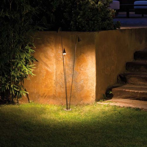 Lampada da terra - Brisa  - VIBIA LIGHTING - in alluminio / in acciaio / contemporanea