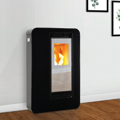 Stufa a pellet - MONACO - ECOFOREST - 7.5 kW / multicombustibile / contemporanea