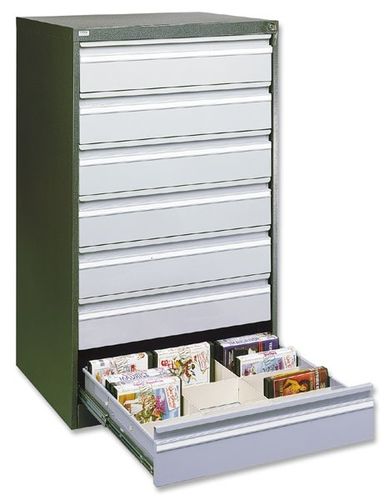 Scaffalatura per mediateca - 173990 - EDIMETA - standard / in metallo
