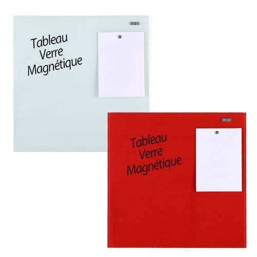 Tabellone magnetico - 21452 series - EDIMETA - cancellabile / da parete / in vetro