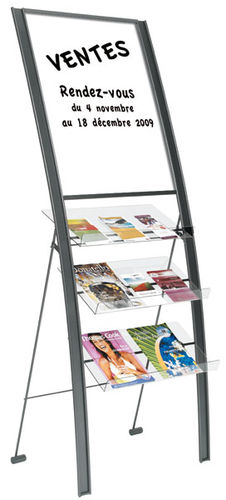 Porta opuscoli autoportante - 2001N - EDIMETA - in Plexiglas® / per negozio