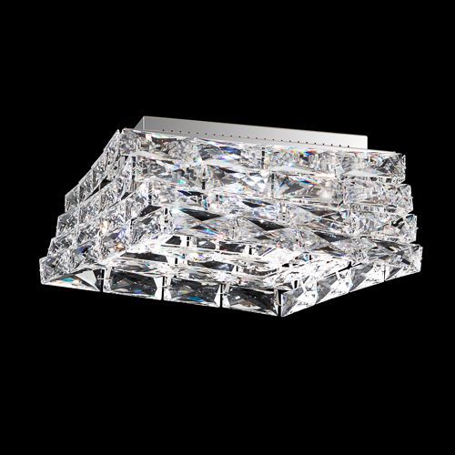 Plafoniera contemporanea - STW710N - Swarovski Lighting - quadrata / in cristallo Swarovski® / LED