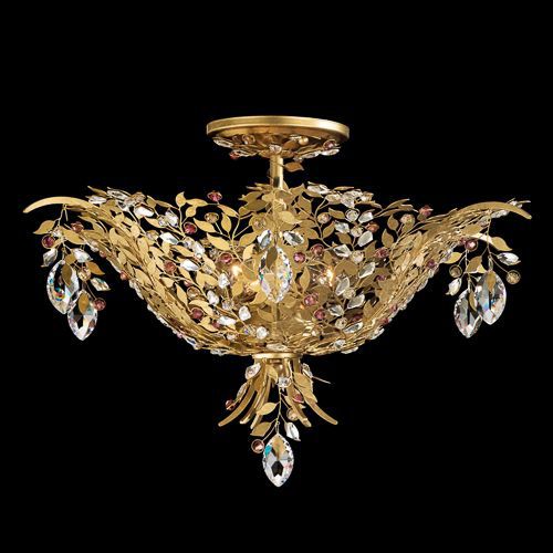 Plafoniera classica - AMYTIS - Swarovski Lighting - in cristallo Swarovski® / in metallo / alogena