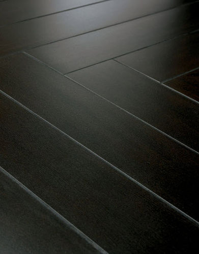 Piastrella in gres porcellanato - WOOD IMPRESSIONS : BLACK WALNUT - Crossville - levigata / da interno / da pavimento