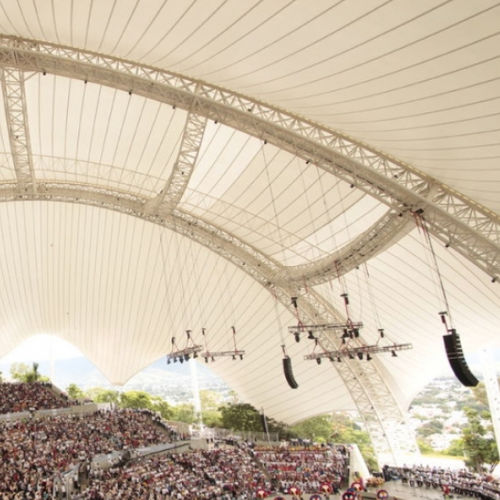 Membrana tessile in composito - ADVANCED 1302 S2 - Serge Ferrari ARCHITECTURE - per stadio / da tetto / ignifuga