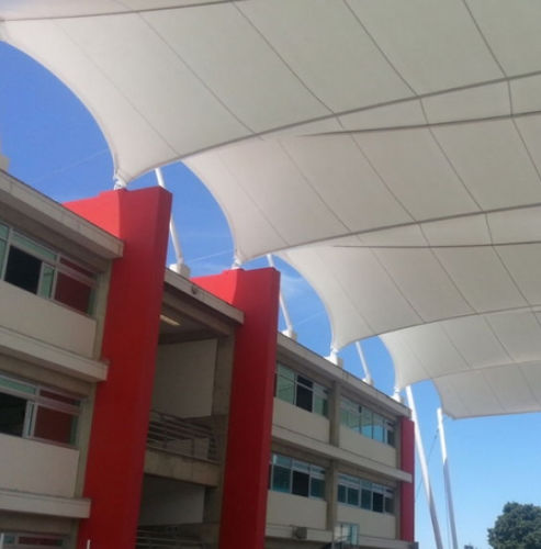 Membrana tessile in composito - XTREM TX30-II - Serge Ferrari ARCHITECTURE - per tensostruttura / per tetti / ignifuga