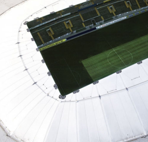 Membrana tessile in composito - XTREM TX30-IV - Serge Ferrari ARCHITECTURE - per tensostruttura / per stadio / ignifuga