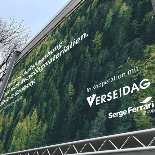 Parete tesa per interni - LOOP™ - Serge Ferrari ARCHITECTURE - per facciate / a muro / leggera